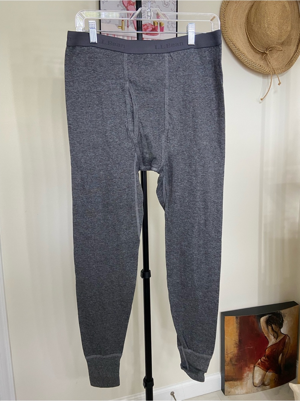 L.L. Bean Men's Thermal Long Johns - Dark Gray